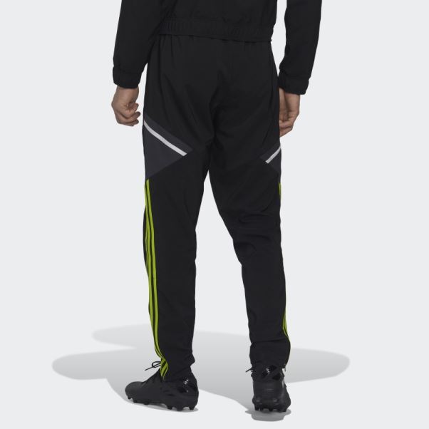 Pantalon De Survêtement De Présentation Manchester United Condivo 22 Noir Adidas