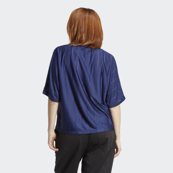 T-shirt à Manches Courtes Adidas Blue Version Night Sky
