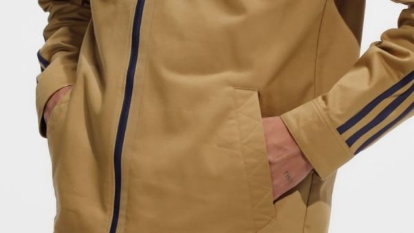 Surchemise Adidas Tiro Beige Doré