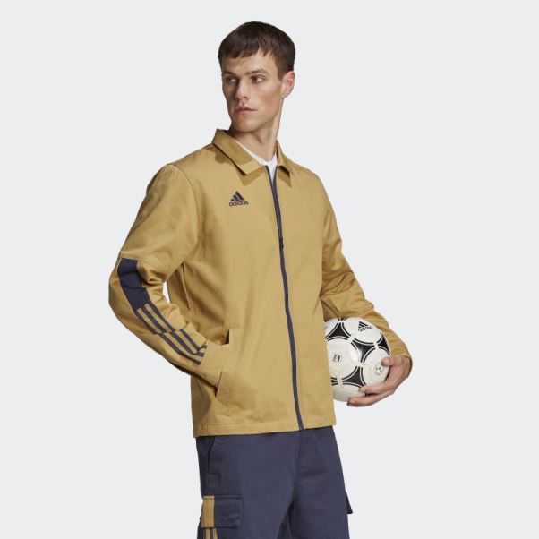 Surchemise Adidas Tiro Beige Doré