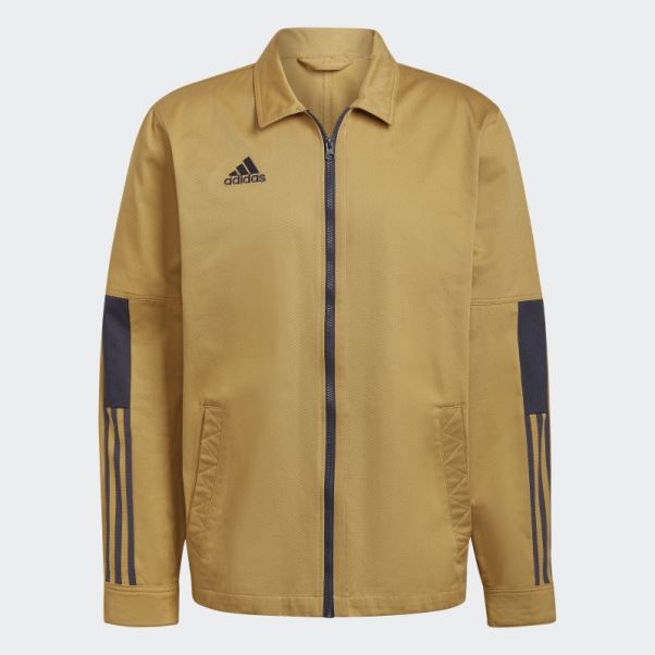 Surchemise Adidas Tiro Beige Doré