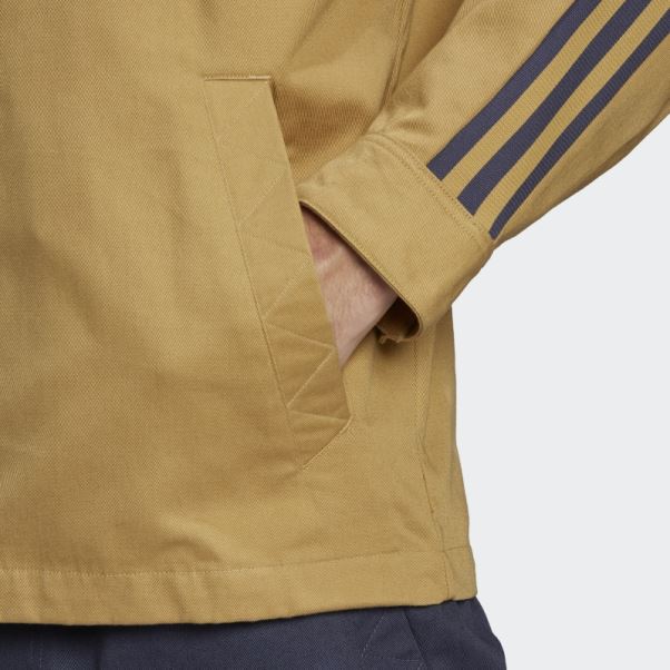 Surchemise Adidas Tiro Beige Doré