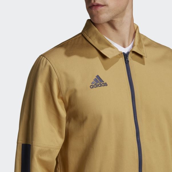 Surchemise Adidas Tiro Beige Doré