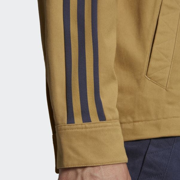 Surchemise Adidas Tiro Beige Doré