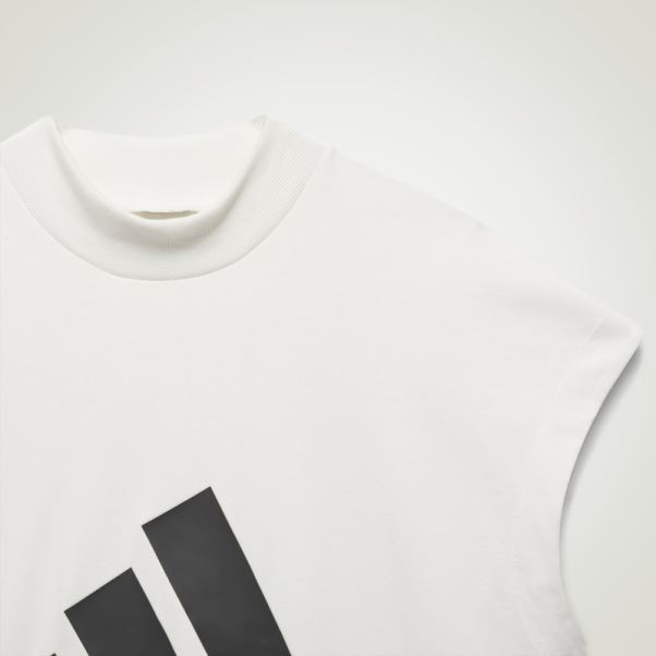 T-shirt Sans Manches Adidas Basketball Blanc