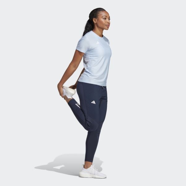 Pantalon De Running Boston Marathon 2023 Adidas Ink