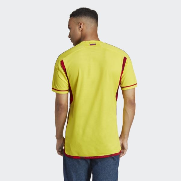 Colombie 22 Maillot Domicile Adidas Jaune