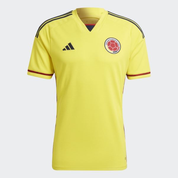Colombie 22 Maillot Domicile Adidas Jaune