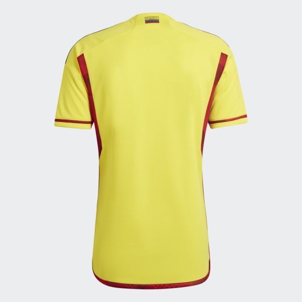 Colombie 22 Maillot Domicile Adidas Jaune