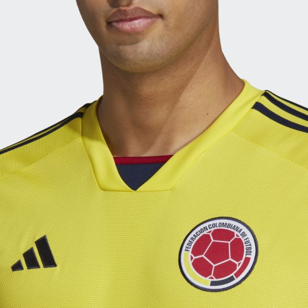 Colombie 22 Maillot Domicile Adidas Jaune