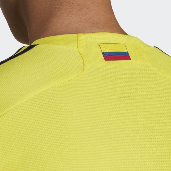 Colombie 22 Maillot Domicile Adidas Jaune