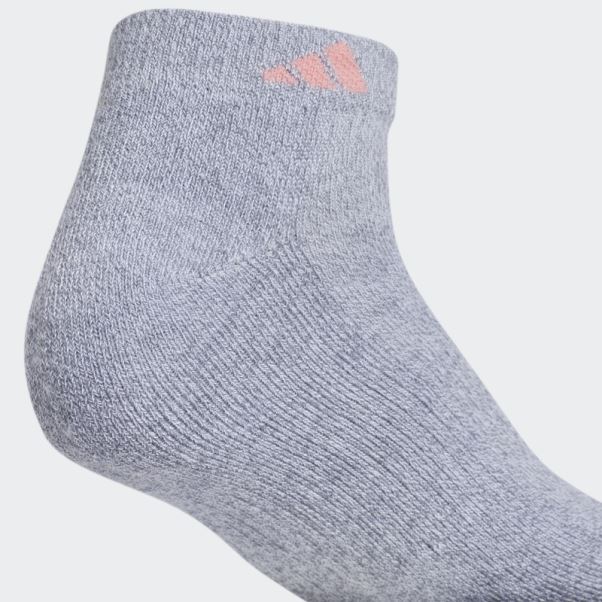 Chaussettes Athlétiques Basses 6 Paires Gris Moyen Adidas