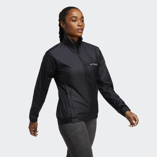 Coupe Vent Adidas Terrex Multi Noir