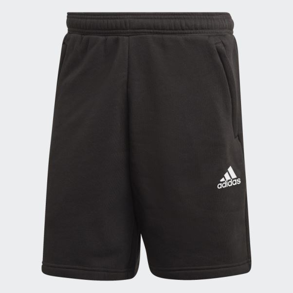 Stade Polaire Recyclé écusson De Short De Sport Adidas Noir