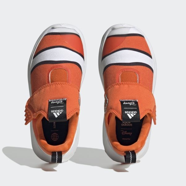 Adidas X Disney Suru365 Trouver Nemo Chaussures à Enfiler Orange Chaud