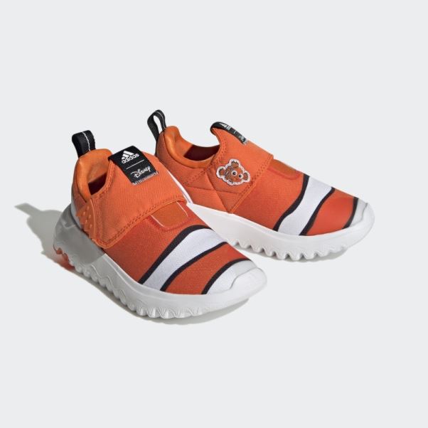 Adidas X Disney Suru365 Trouver Nemo Chaussures à Enfiler Orange Chaud