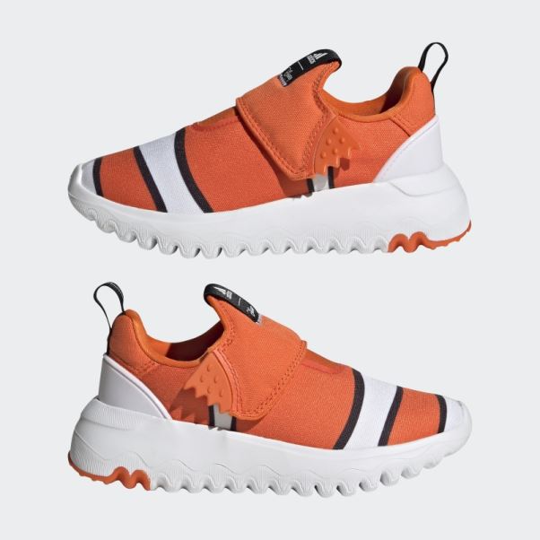 Adidas X Disney Suru365 Trouver Nemo Chaussures à Enfiler Orange Chaud