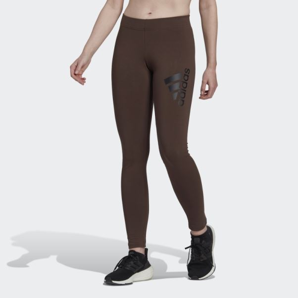 Future Icons Badge Of Sport Leggings Adidas Marron