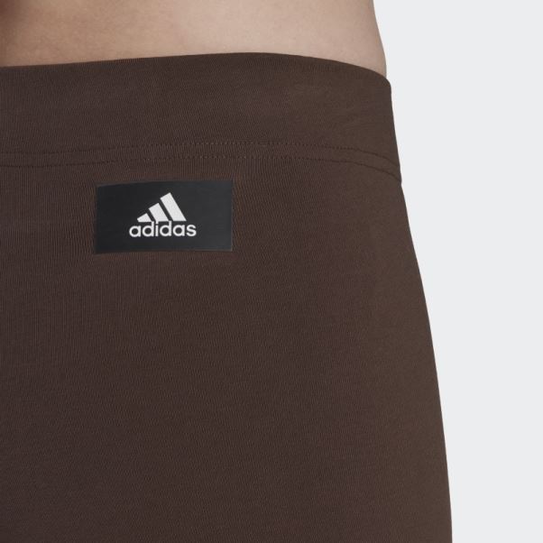 Legging Adidas Futur Icones Badge De Sport Marron