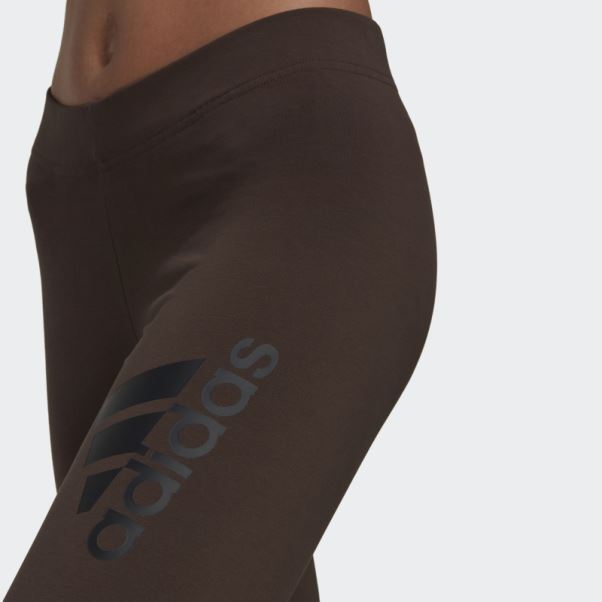 Legging Adidas Futur Icones Badge De Sport Marron