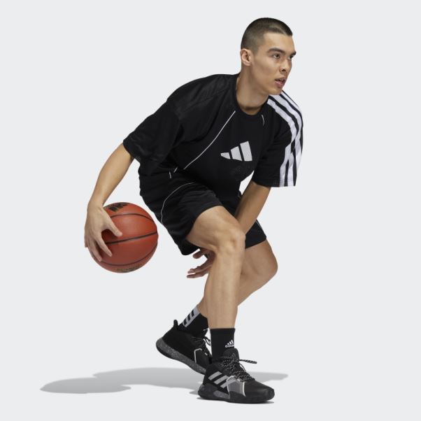 Short De Basketball Creator 365 Noir Adidas