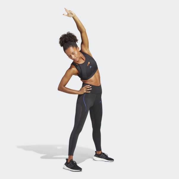 Soutien-gorge à Maintien Moyen Adidas Powerimpact Luxe Noir