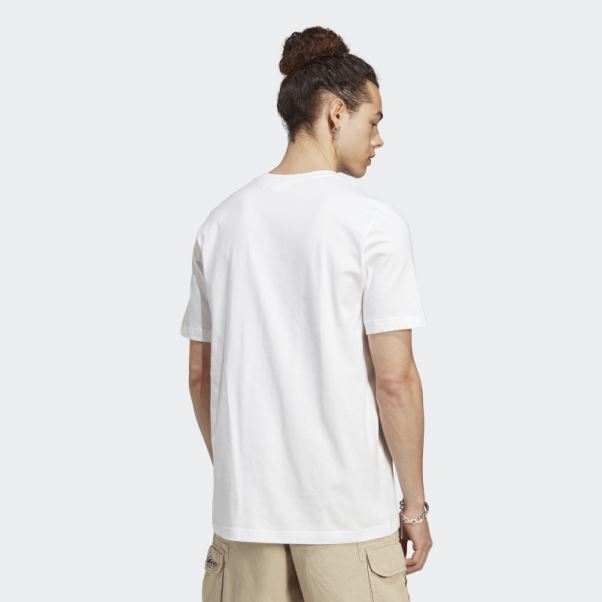 T-shirt Icone Berlin City Originals Adidas Blanc