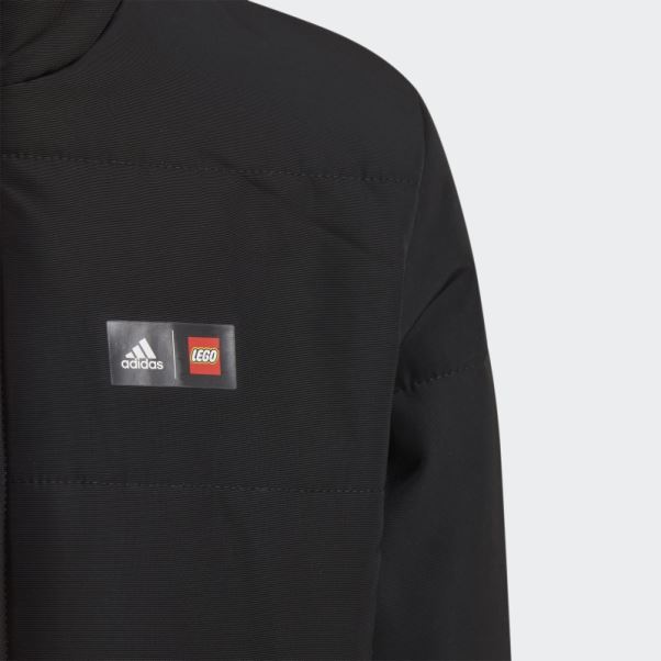 Adidas X Classic Lego Veste Matelassée D'hiver Noir Chaud