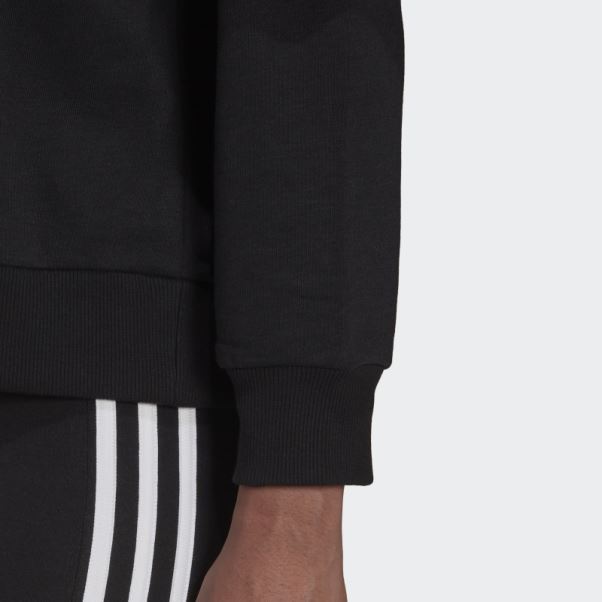 Sweat Ample Logo Essentials Noir Adidas