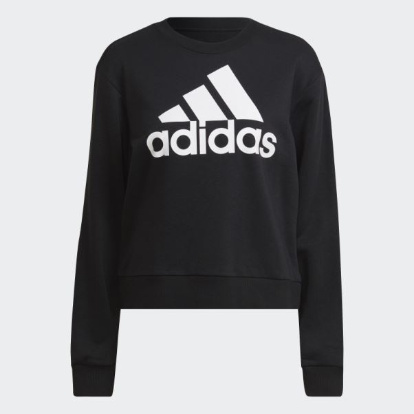 Sweat Ample Adidas Essentials Logo Noir