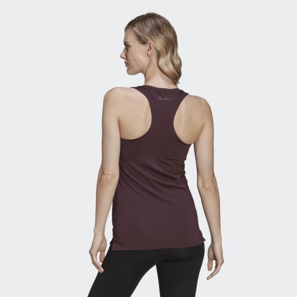 Aeroready Designed 2 Move Sport Débardeur (maternité) Marron Adidas