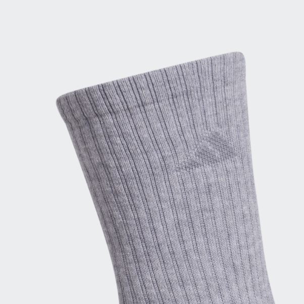 Adidas Chaussettes Mi-mollet Matelassées 3 Paires Multicolore