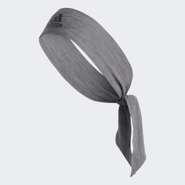Bandeau à Nouer Adidas Alphaskin Plus Gris Moyen