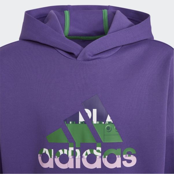 Adidas X Classic Lego Hoodie Fashion Sharp Violet