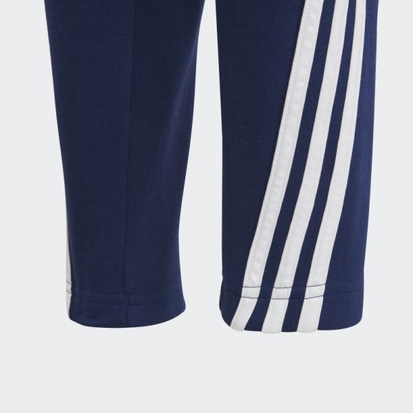 Future Icons Pantalon De Jogging à 3 Bandes Adidas Bleu Foncé