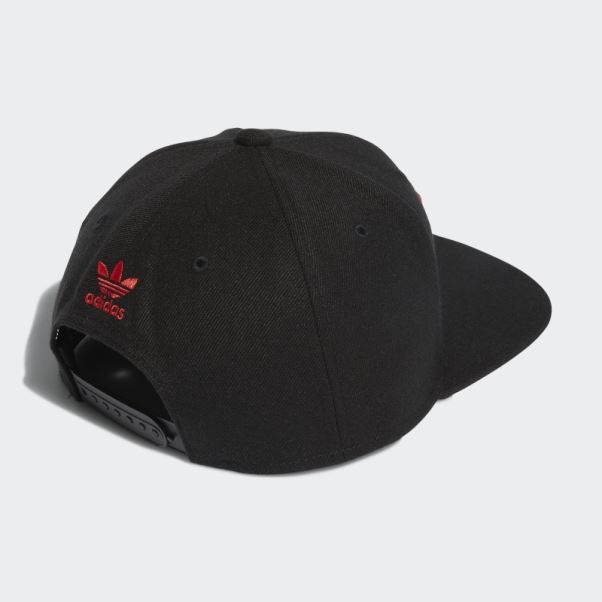 Adidas Trèfle Chaîne Snapback Chapeau Noir
