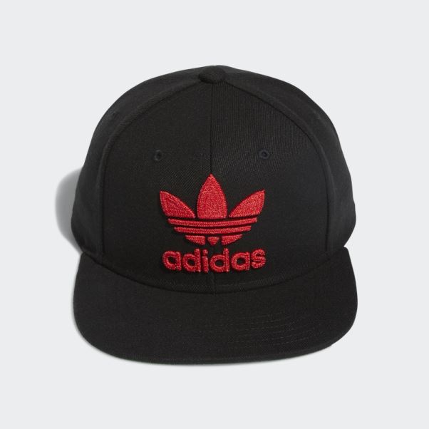 Adidas Trèfle Chaîne Snapback Chapeau Noir