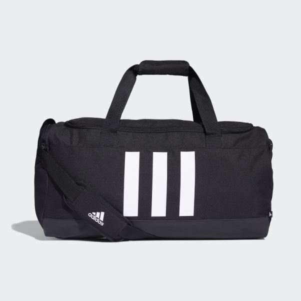 Sac De Sport Adidas Essentials 3-stripes Noir Moyen