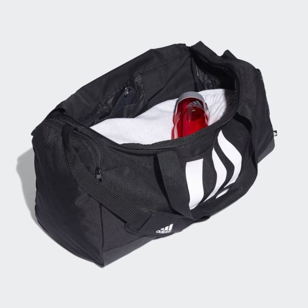 Sac De Sport Adidas Essentials 3-stripes Noir Moyen