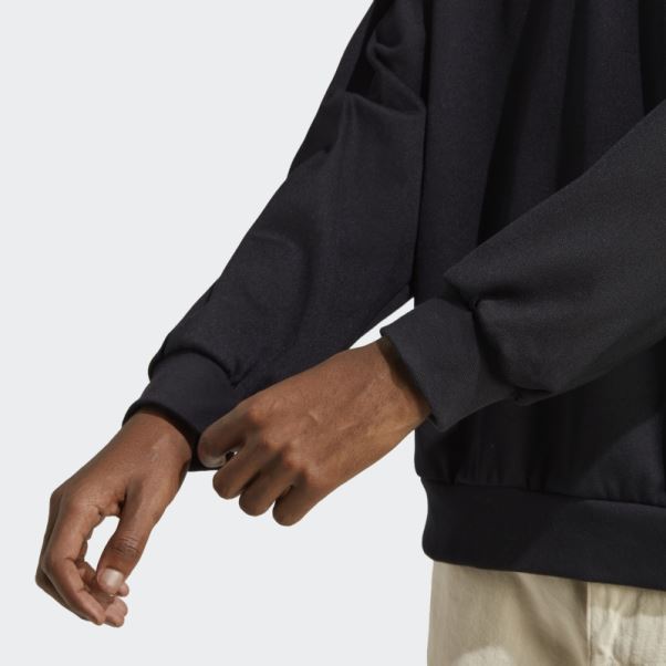 Sweat Adidas Aventure Hiver Crewneck Noir