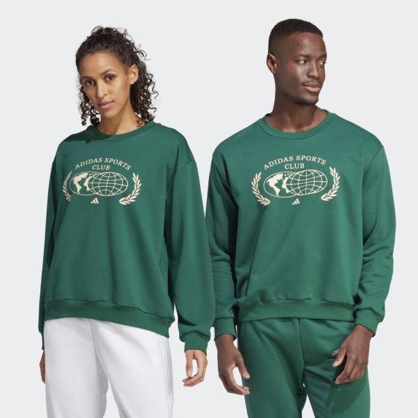 Sweat Adidas Club De Sport Vert