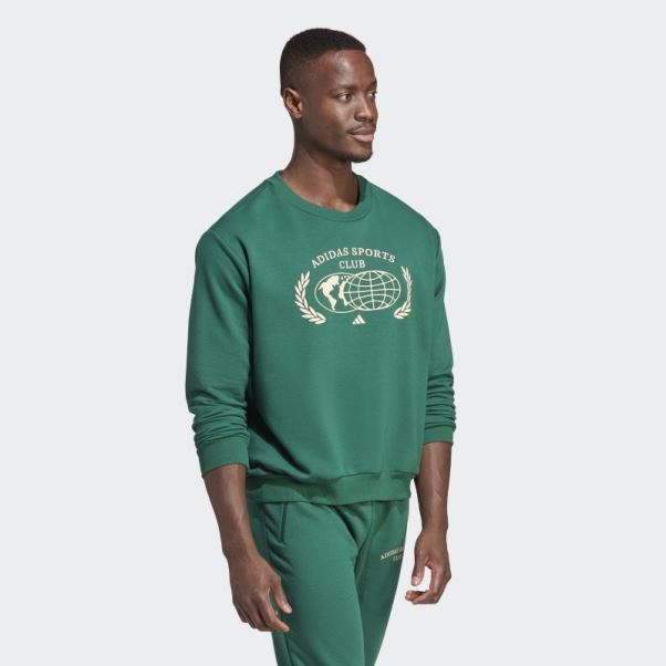Sweat Adidas Club De Sport Vert