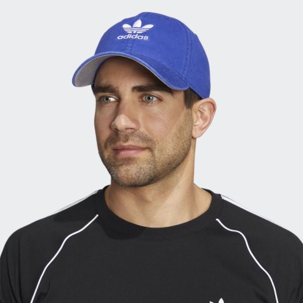 Casquette Décontractée à Bretelles Bleues Adidas