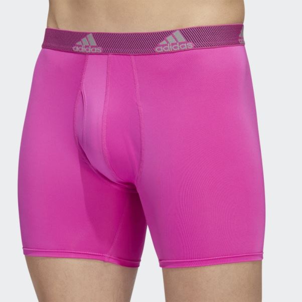 Boxer Performance 3 Paires Bleu Adidas