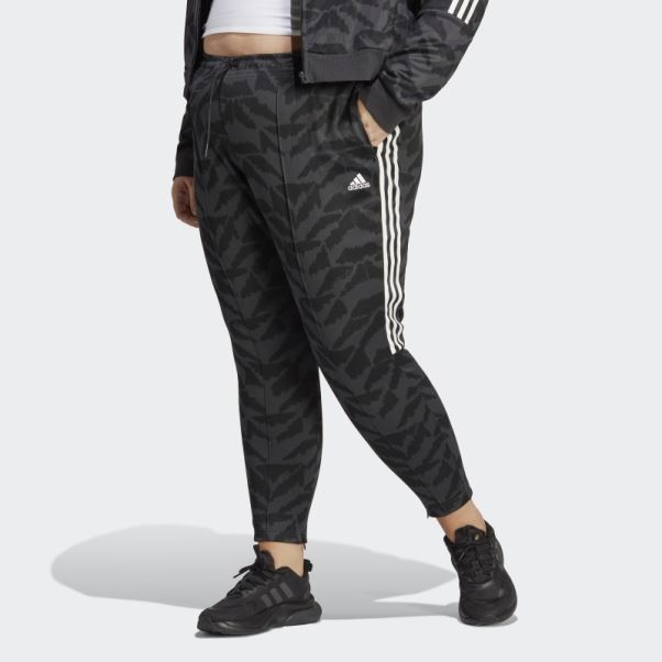 Pantalon De Survêtement Adidas Tiro Suit Up Lifestyle (taille Plus) Carbone