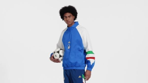 Adidas Top Bleu Royal Italy Icon