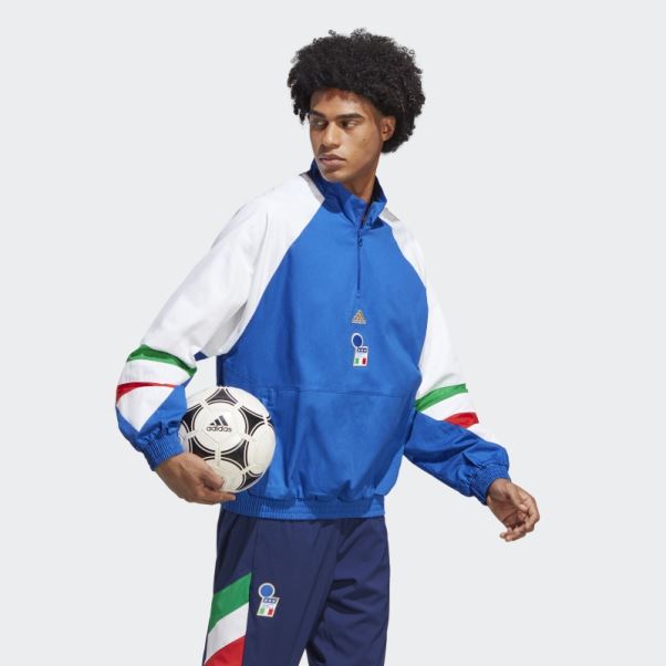 Adidas Top Bleu Royal Italy Icon