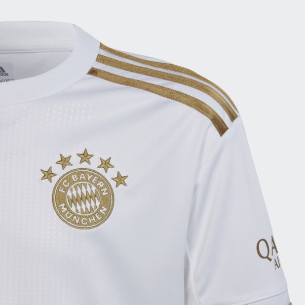 Maillot Adidas Fc Bayern 22/23 Extérieur Noir Football Mode Or