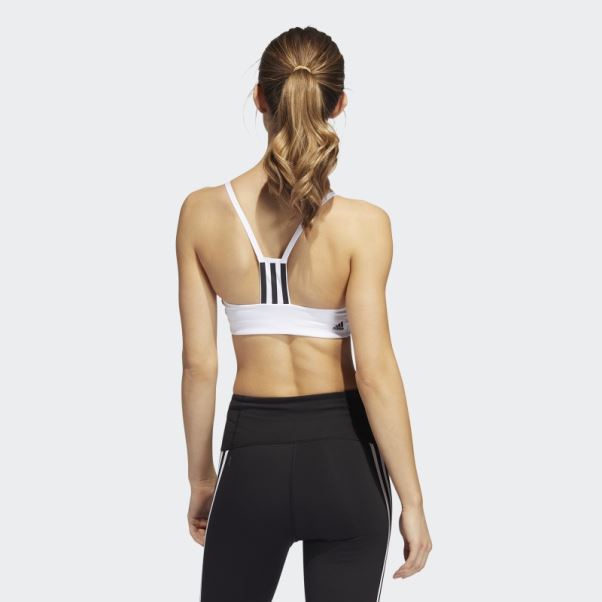 Soutien-gorge Léger Adidas Aeroimpact Training Blanc