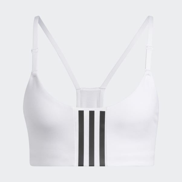 Soutien-gorge Léger Adidas Aeroimpact Training Blanc